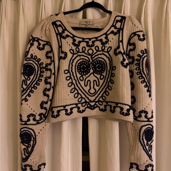 Sea New York Embroidered Sweater